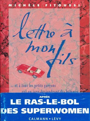 cover image of Lettre à mon fils